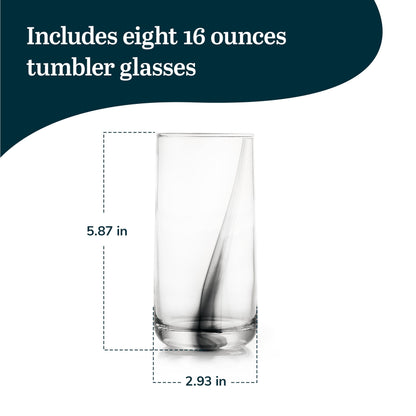Libbey Tumbler Set of 8