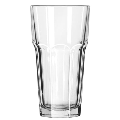Libbey Glassware 15256 Gibraltar Cooler Glass, Duratuff, 16 oz. (Pack of 24)