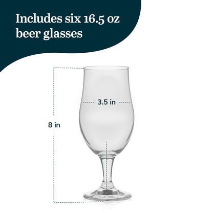 Libbey 3807 13oz Belgian Beer - 12 pack