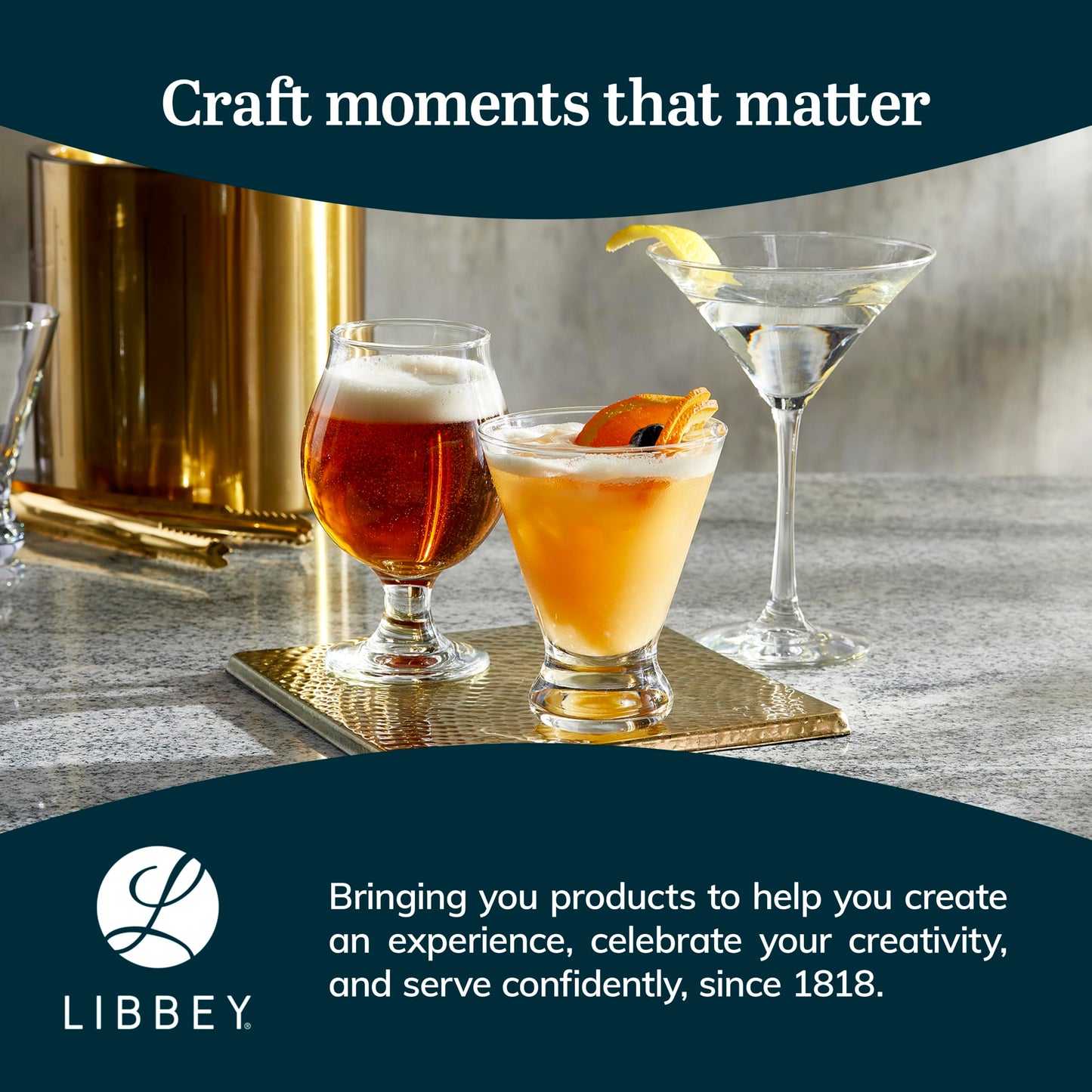 Libbey 7512 Martini Party Glasses 8oz.  Set of 12
