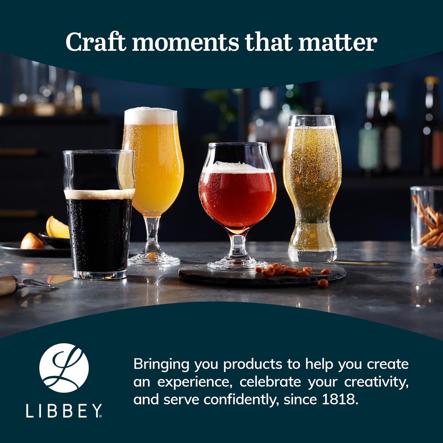 Libbey 3807 13oz Belgian Beer - 12 pack
