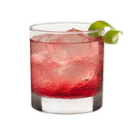 Libbey Heavy Base Rocks Glasses Set, Simple Glassware Drinking Glasses Set Dishwasher Safe Glasses for Cocktail Parties And More