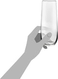 Libbey 228 Stemless Champagne Flute Glasses, 8.5-ounce, Set of 12