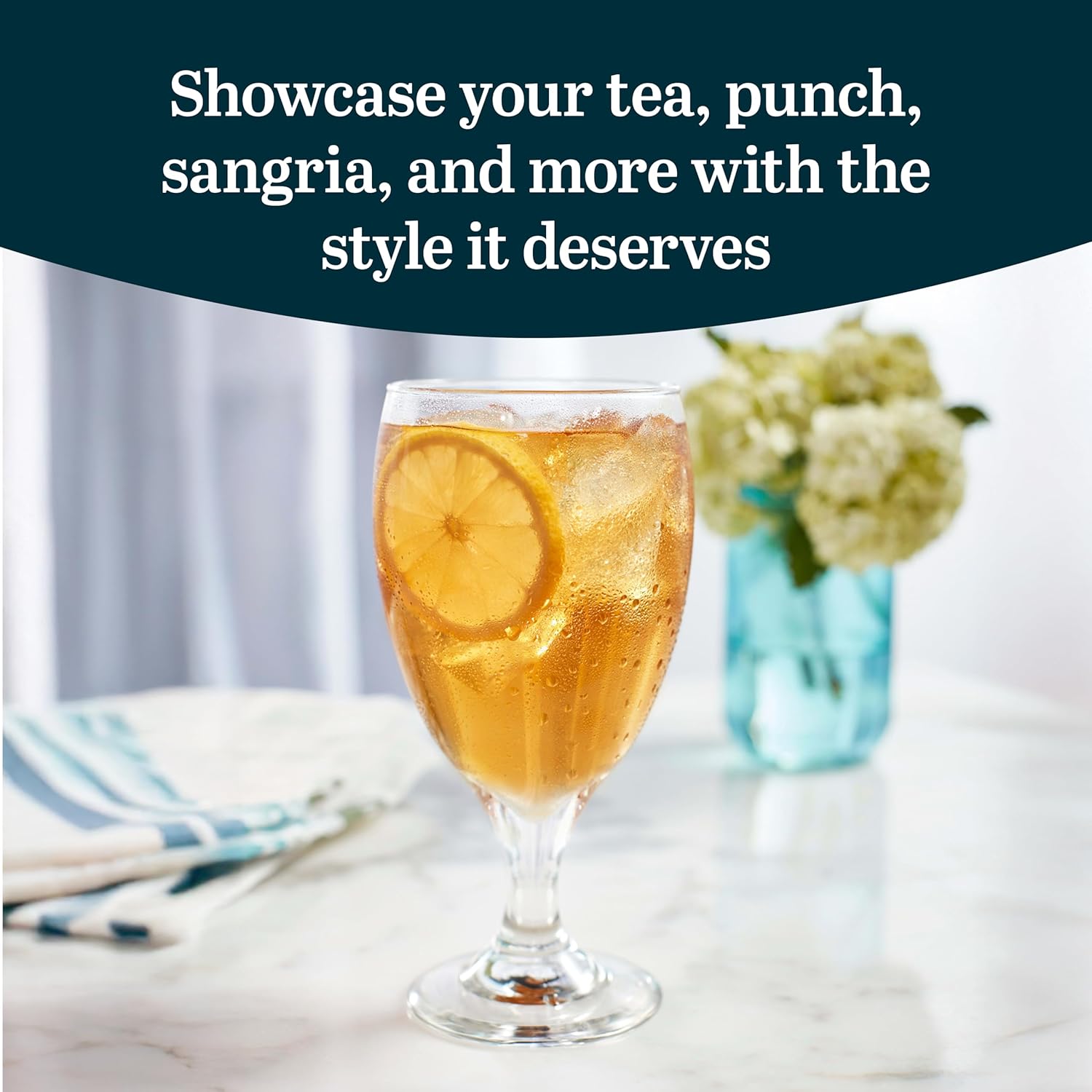 Libbey 3716 Embassy 16.25 Ounce Iced Tea Glass - 12 / CS