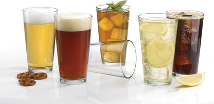 Libbey 1639HT 16oz. Heat Treated Mixing Glass - 24 pack