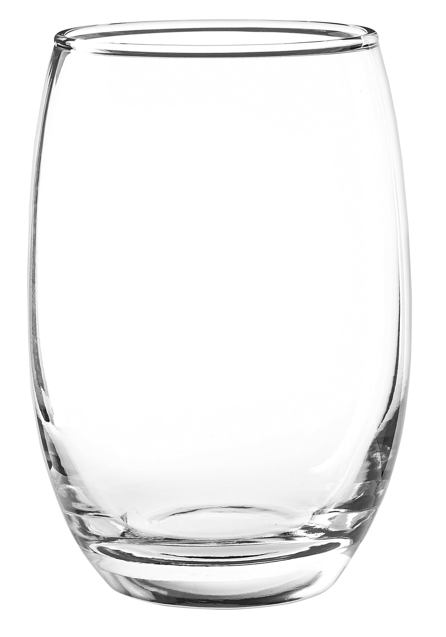 Cristar Stemless Red Wine Glasses - 15 Ounces - Set of 12