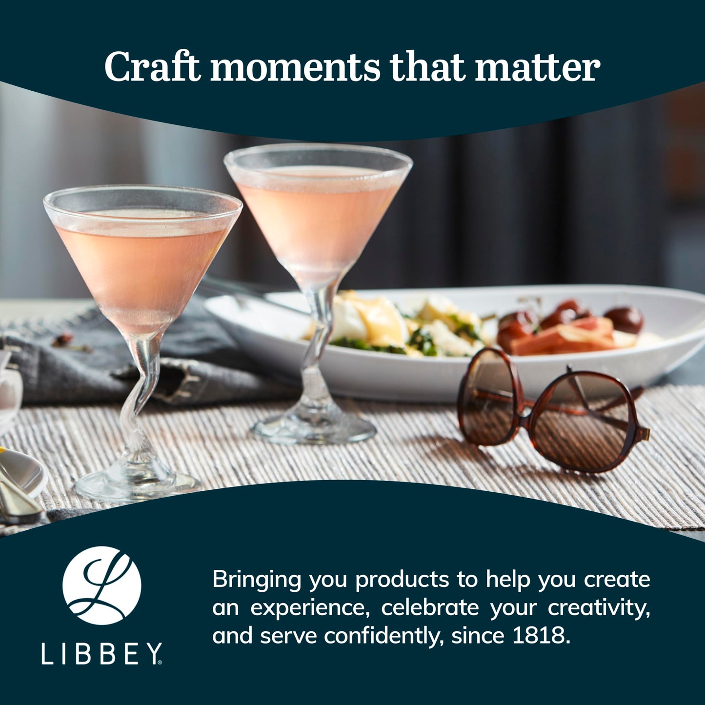 Libbey Martini Party Glasses