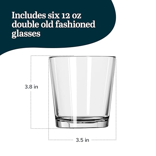 Libbey Craft Brews Beer Glasses Set of 6, Versatile, Premium Beer Glass Set, Craft Beer Glasses for Pilsner, Stout, Lager, IPA & More