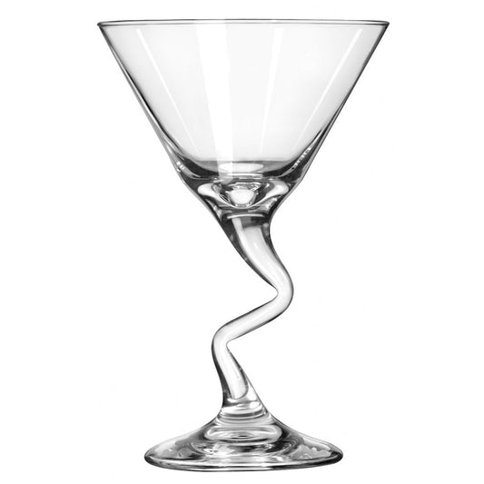 Libbey 37799 9.25-Ounce Clear Stem Martini Glass, Set of 12