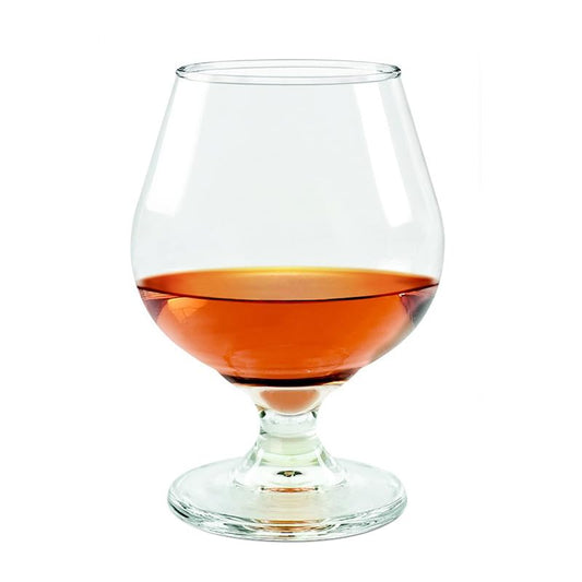 Cristar Brandy Snifter Glasses, (Set Of 12 Brandy Glasses, 11.5oz Craft Beer Glasses, Fits a Full Beer, Dishwasher-Safe, Lead-Free, Cognac Glasses, Tulip Glasses, Made In Colombia., Clear
