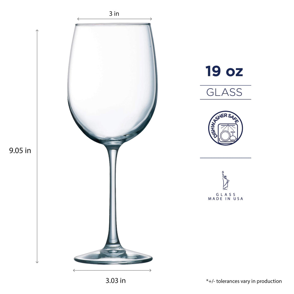 Aspen 15oz Stemless Wine Glass - Set of 12