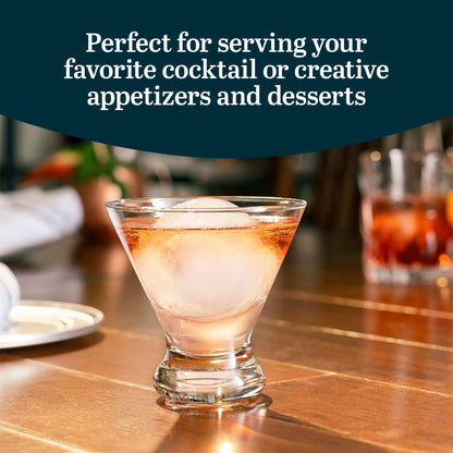 Libbey 7512 Martini Party Glasses 8oz.  Set of 12