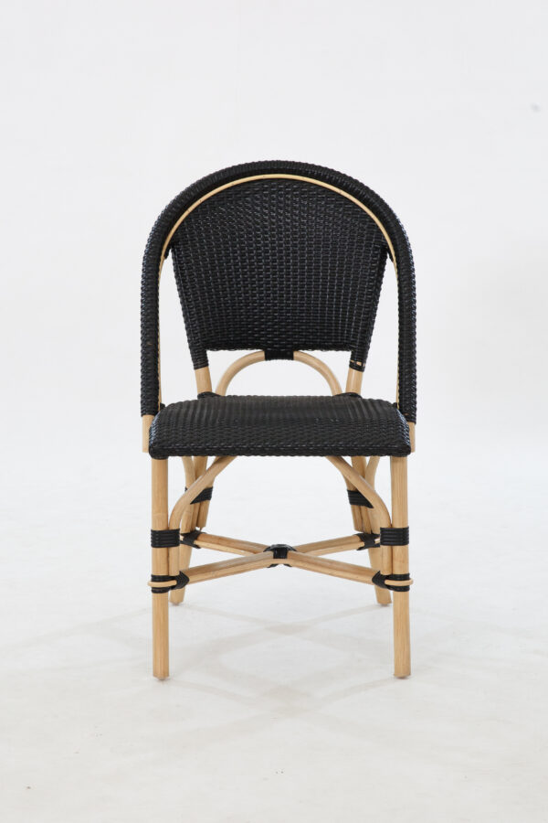 Black Paris Bistro Chair - Image 3