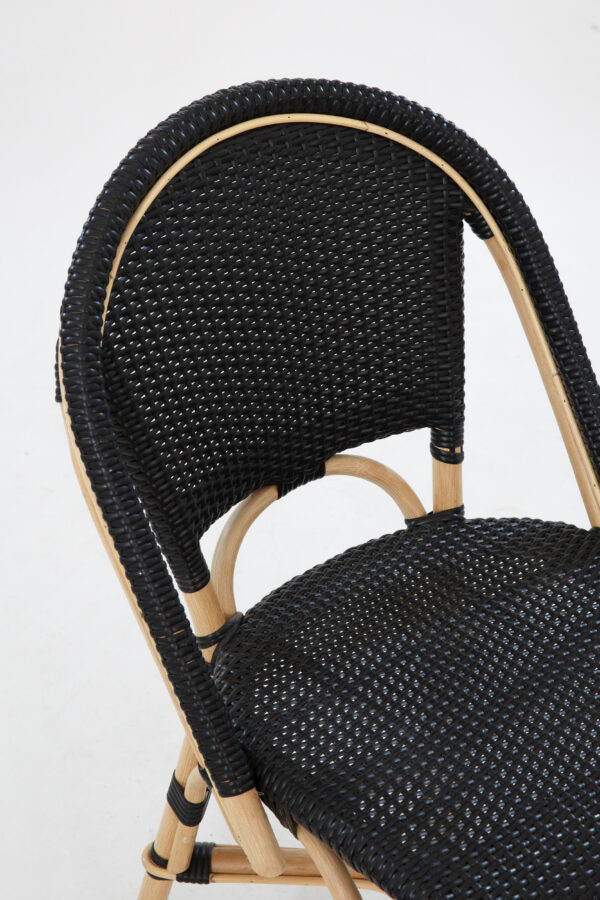 Black Paris Bistro Chair - Image 8