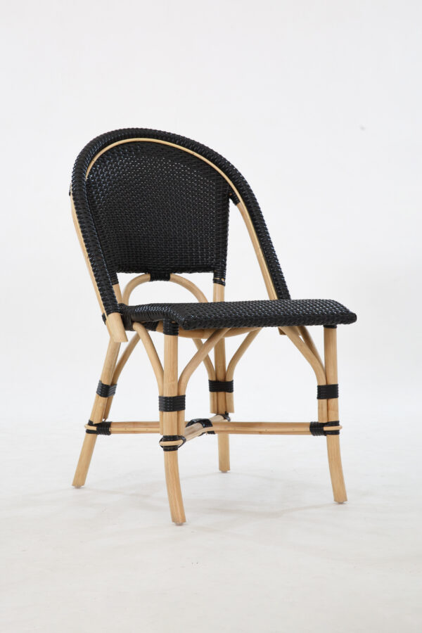 Black Paris Bistro Chair - Image 9