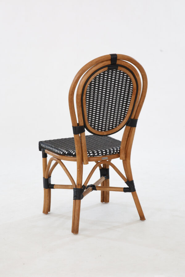 Black & White Milano Bistro Chair - Instock - June 2025 - Image 6