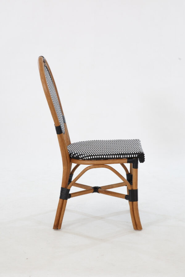 Black & White Milano Bistro Chair - Instock - June 2025 - Image 8